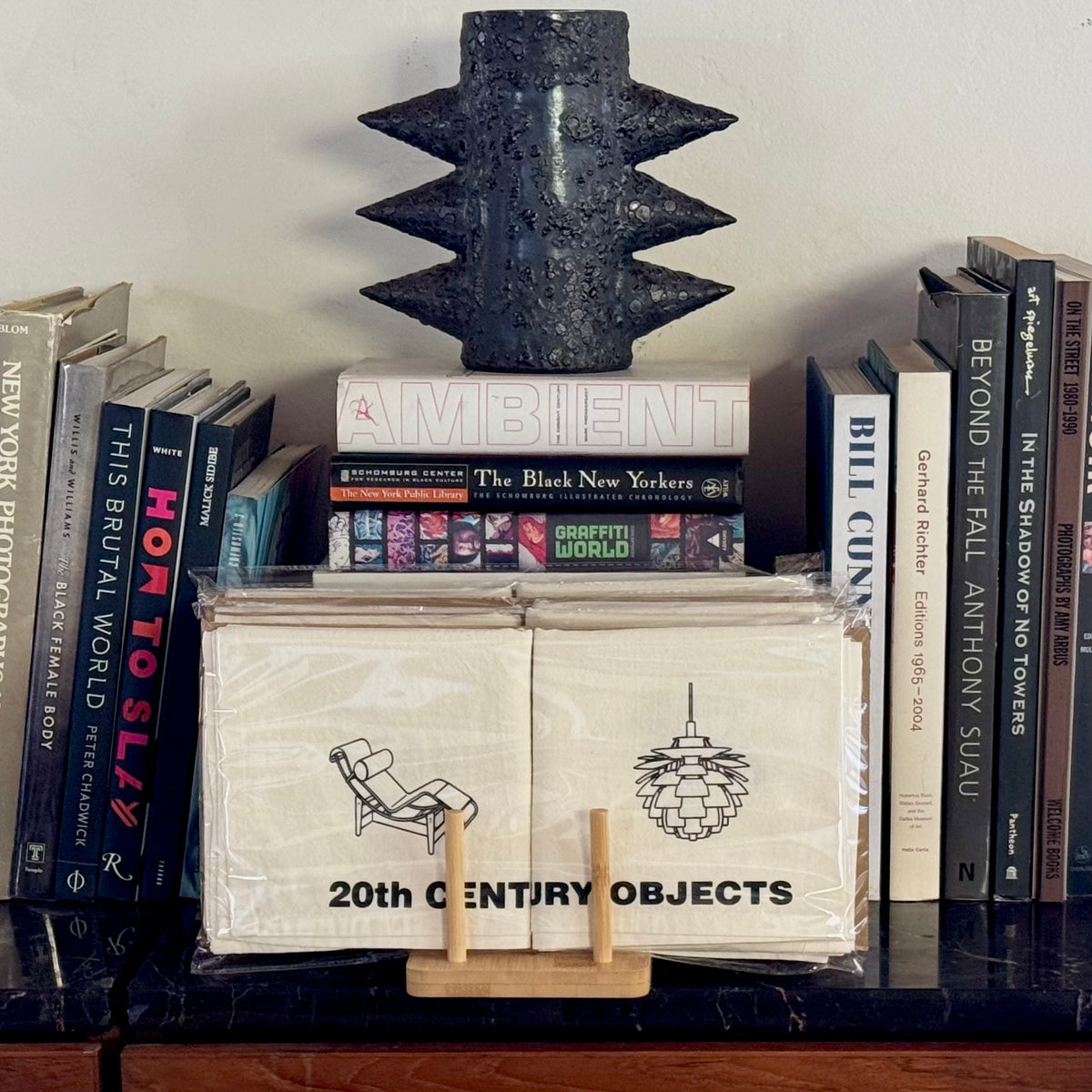 Icons Tea Towels 01: Lamps + Chairs