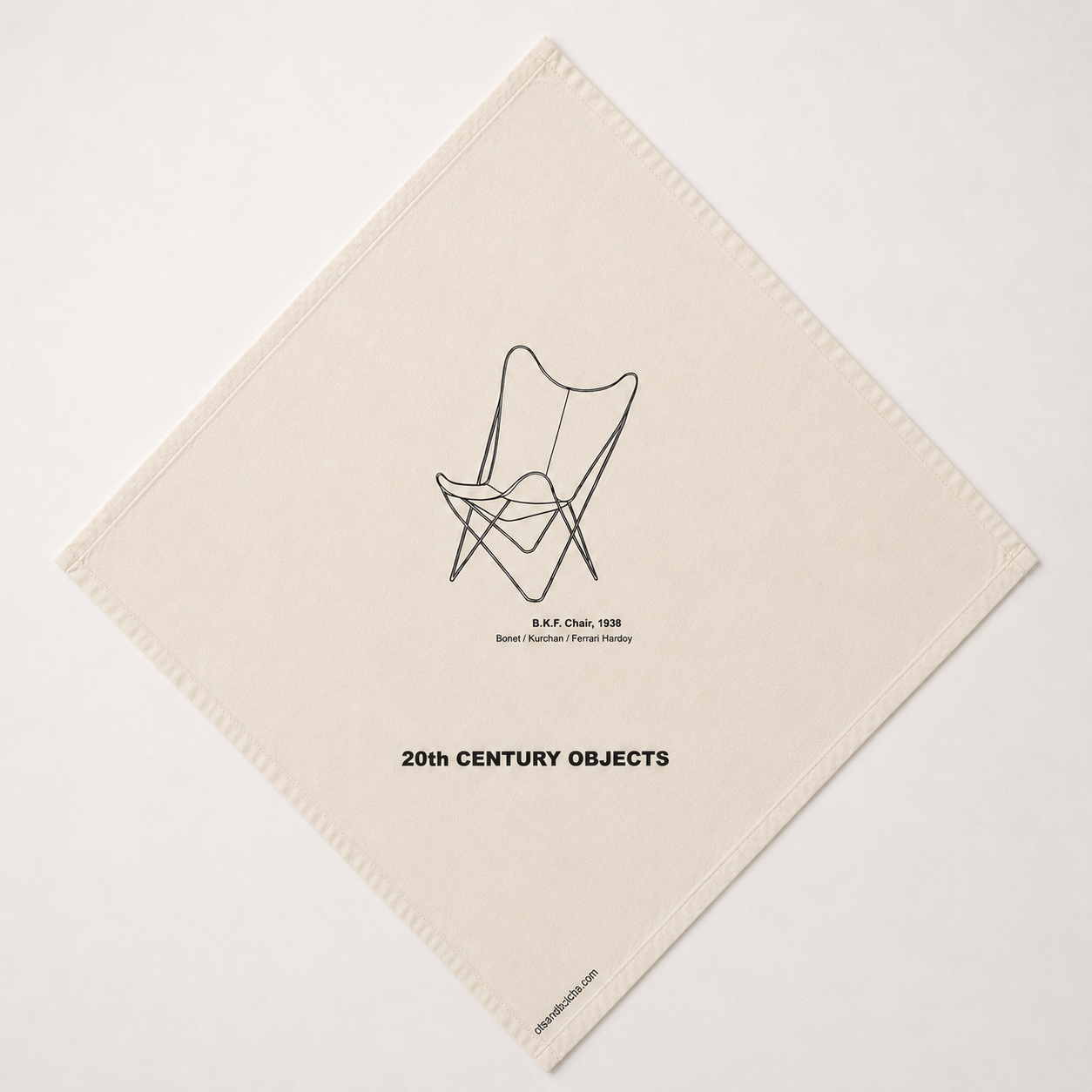 Cotton Tea Towel - B.K.F. Chair