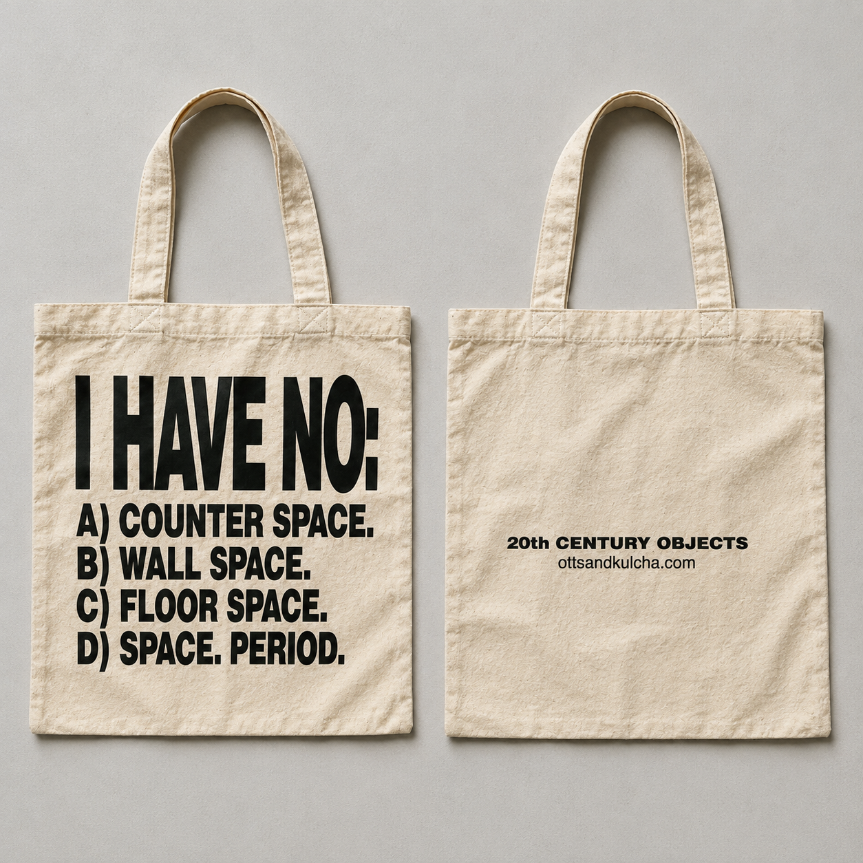 I HAVE NO: Small Everyday Tote