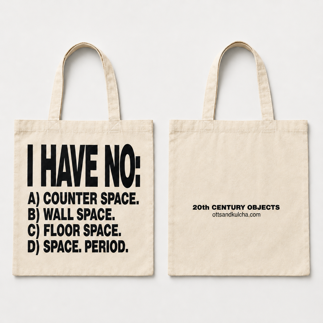 I HAVE NO: Small Everyday Tote