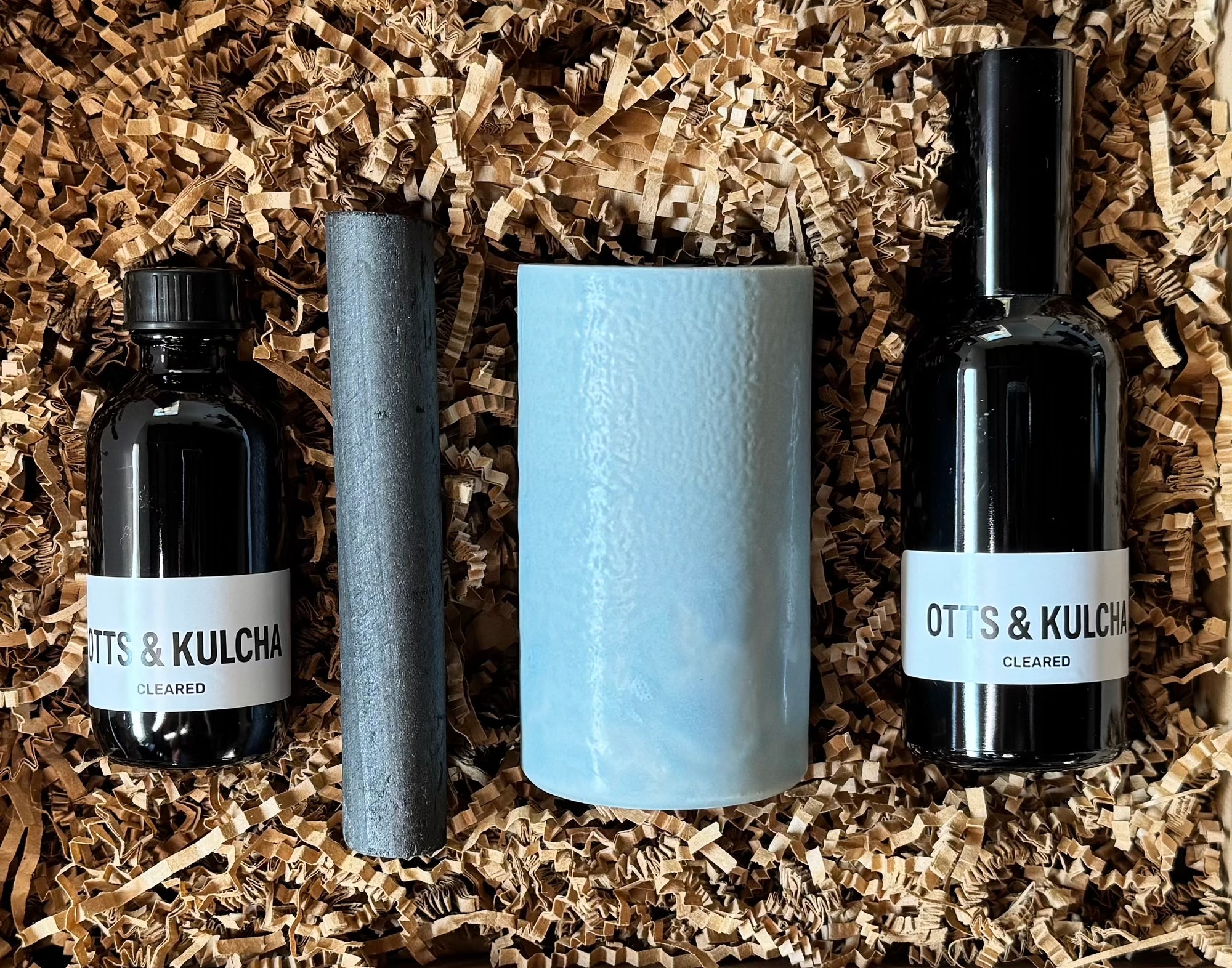 Blue Diffuser and Spray set 