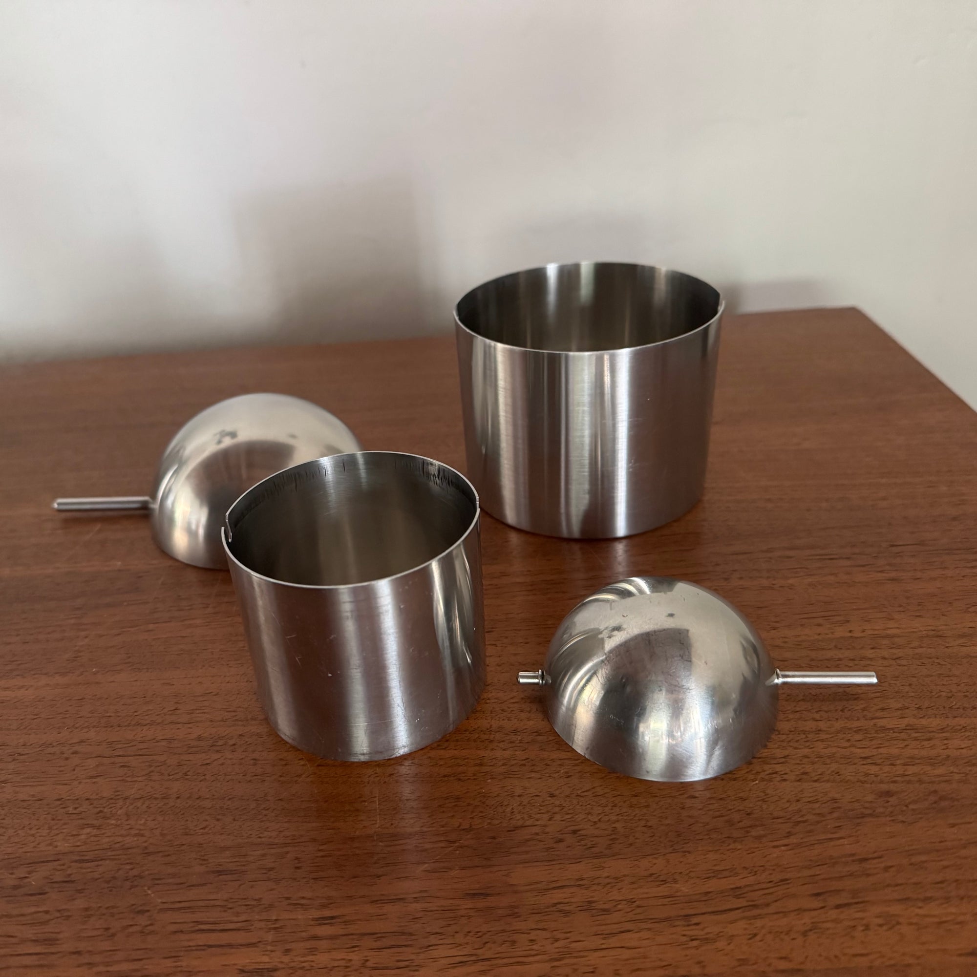 Stelton 'Cylinda-Line' Revolving Ashtrays