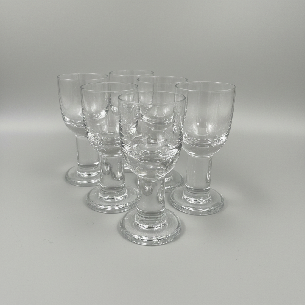 Svend Jensen / Krosno Cordial Glasses — Set of 6