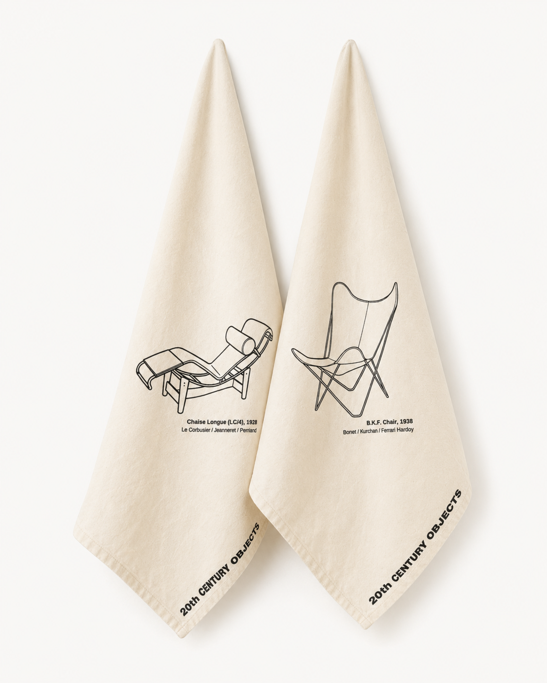 Tea Towel Set 01 – B.K.F. + LC/4